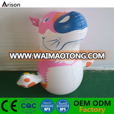 Customizable inflatable sea lion animal shaped punching bag inflatable bop bag