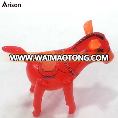 PVC inflatable small horse toy inflatable animal toy for promotional gifts