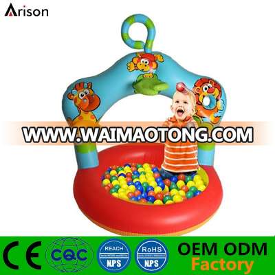 Factory customizable inflatable babysitting basket inflatable game house inflatable play castle for infants