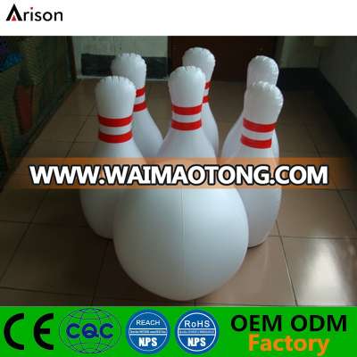 Inflatable promotional bowling ball for promotional toys